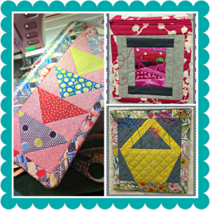 Machine Embroidery Retreat May 18-20 Mug Rug and Zipper Pouches